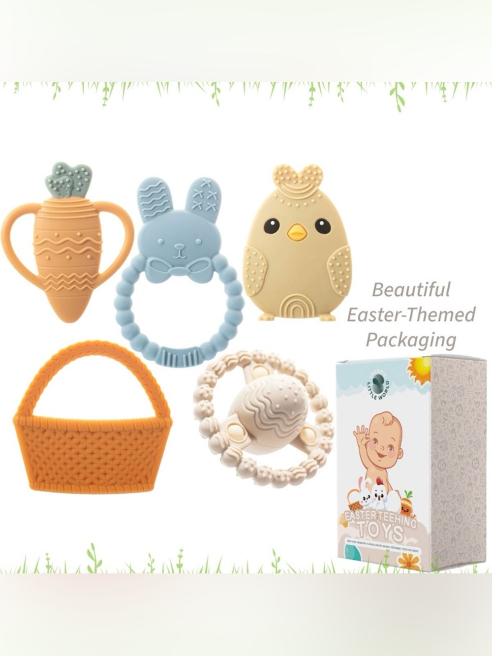 Easter Baby Teether Set
